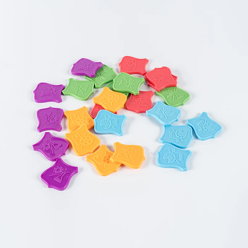 Brädspel plastpoletter